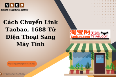Cách Chuyển Link Taobao, 1688 Từ Điện Thoại Sang Máy Tính