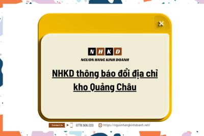 NHKD thông báo đổi địa chỉ kho Quảng Châu đối với đơn ký gửi từ ngày 24/2/2024