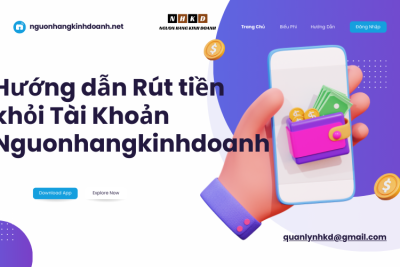 Hướng dẫn rút tiền khỏi tài khoản nguonhangkinhdoanh