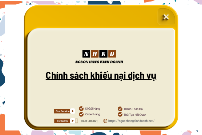 Chính sách khiếu nại dịch vụ