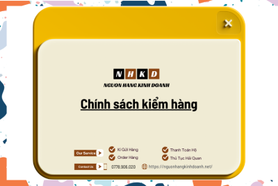 Chính sách kiểm hàng