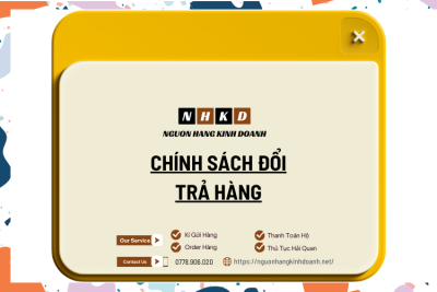 Chính sách đổi/trả hàng