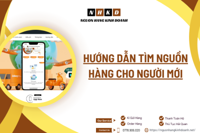 Hướng dẫn tìm nguồn hàng dành cho người mới